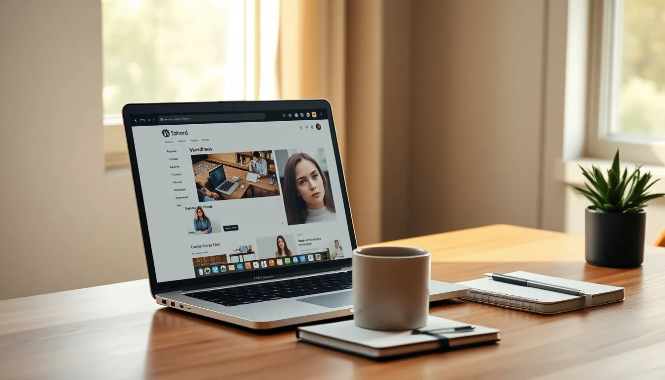 워드프레스 멀티사이트 예시