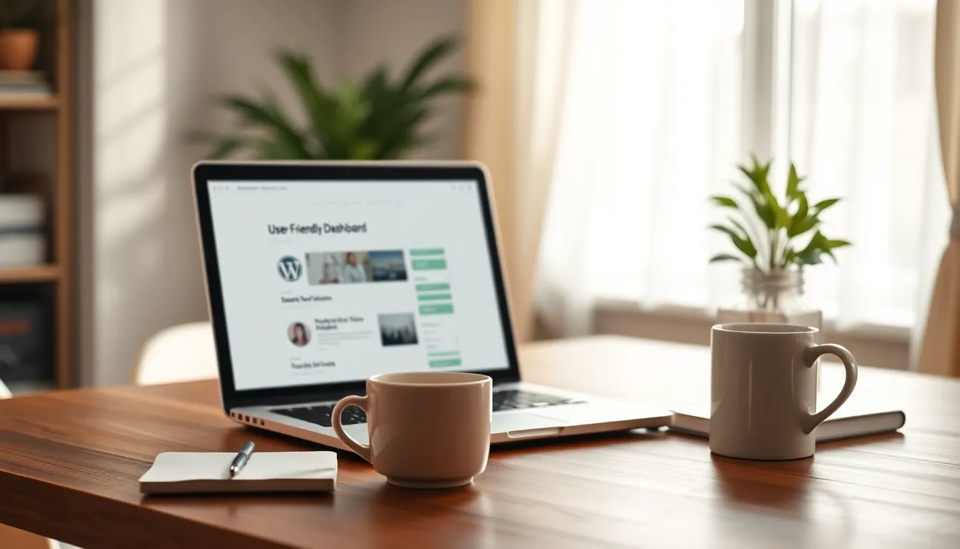 워드프레스 블로그 만들기 예시 이미지