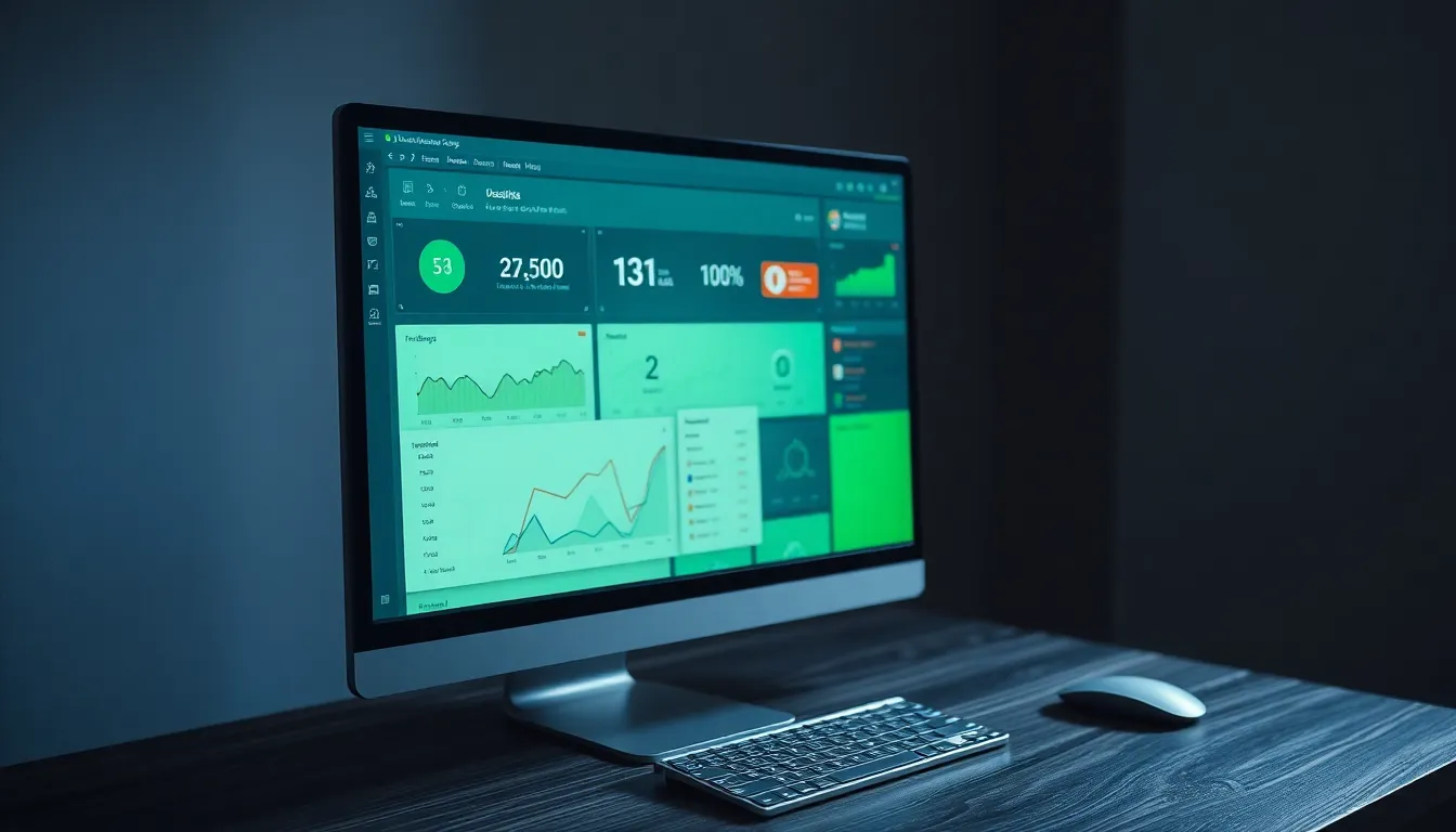 워드프레스 실시간 모니터링 대시보드 화면 예시