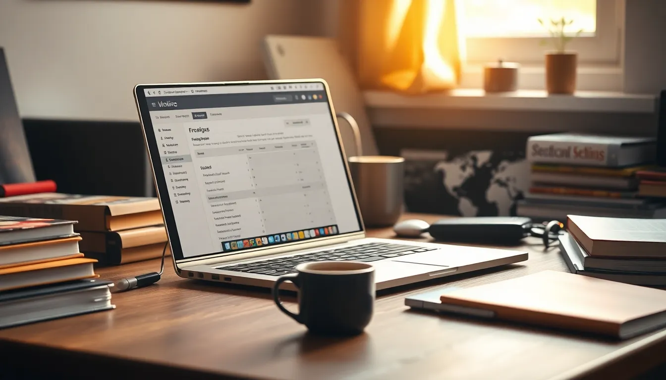 웹사이트 성능 측정 도구 화면