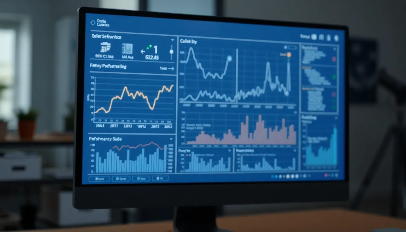 웹사이트 성능 분석 도구 사용 화면 예시