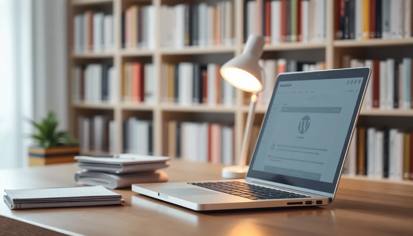 워드프레스 고유주소 설정 화면 예시