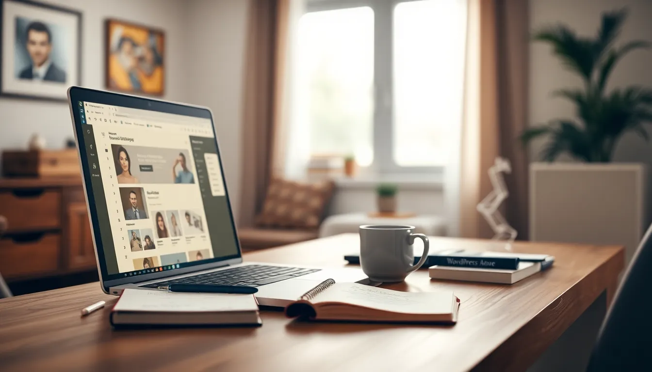 워드프레스 AI 카피라이팅 3단계, 월 100만원 수익 2 AI가 워드프레스 콘텐츠를 생성하는 모습