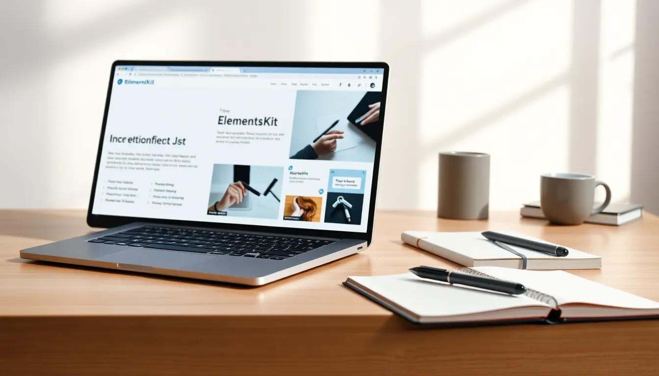 ElementsKit을 활용한 워드프레스 반응형 디자인 예시