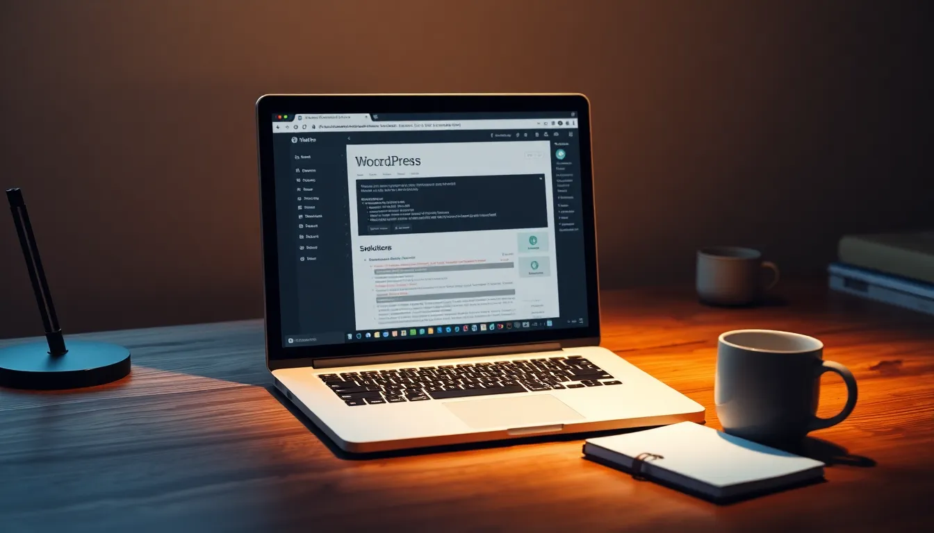 워드프레스 오류 해결 과정