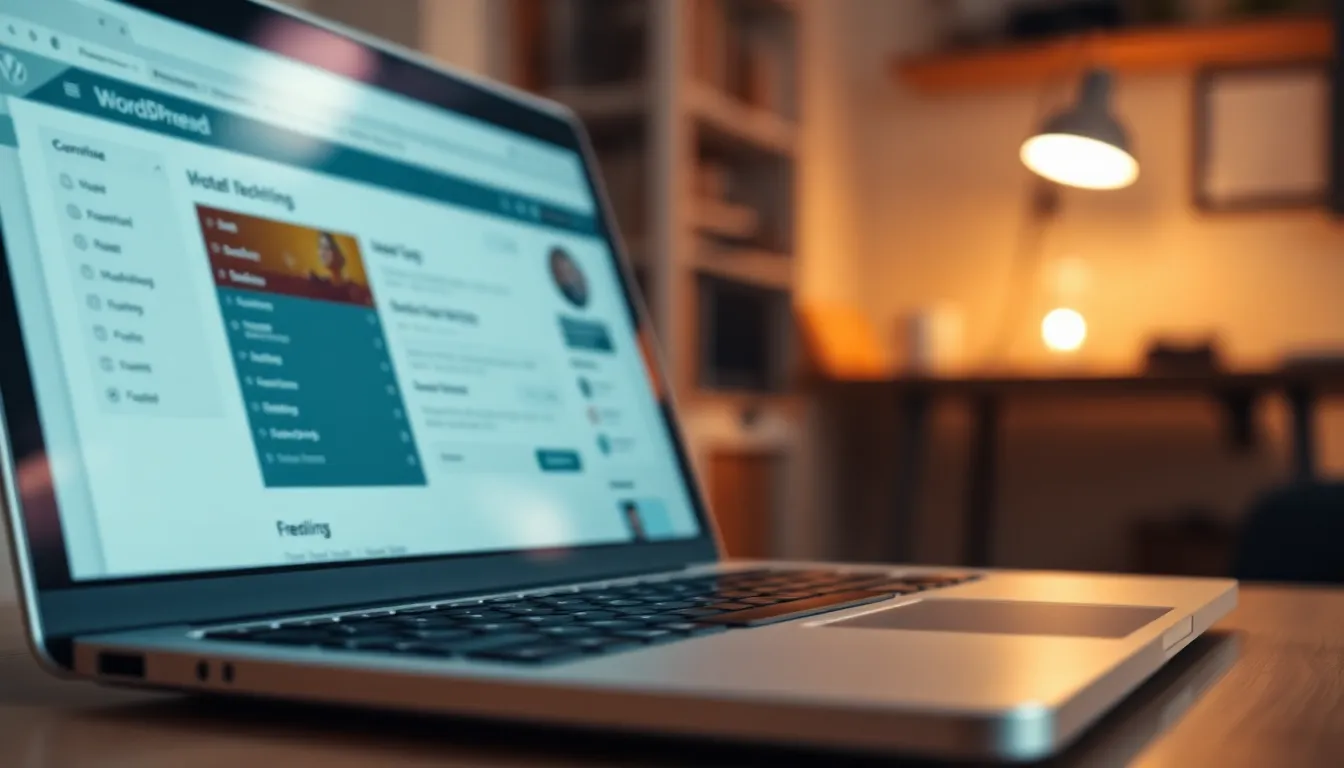 워드프레스 보안 설정 화면 예시