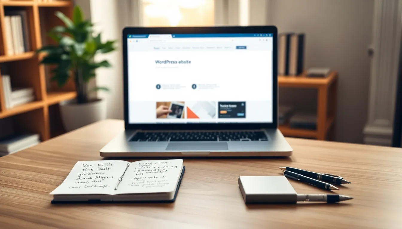 워드프레스 설치 및 관리 과정 설명 이미지