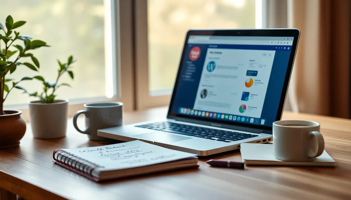 워드프레스 블로그 관리자 화면 이미지