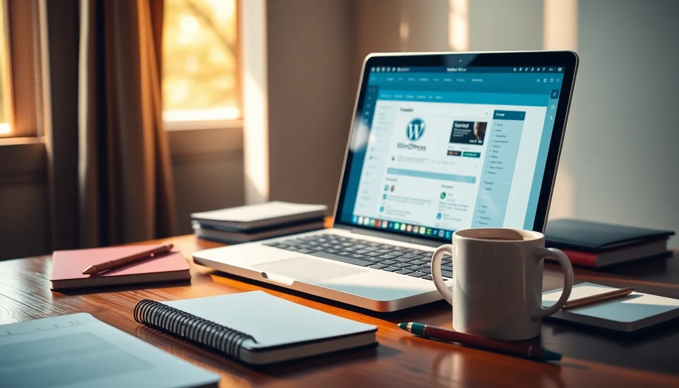 워드프레스 반응형 디자인 예시 이미지