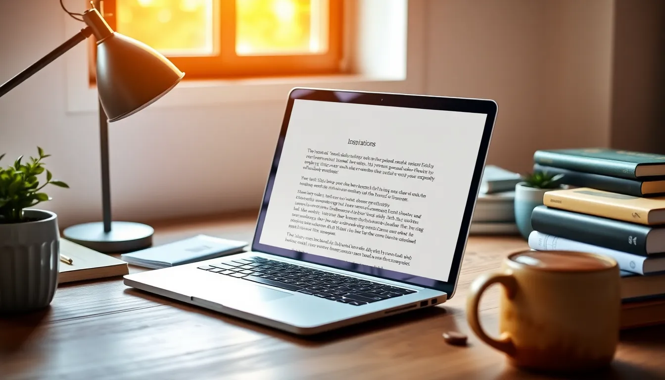 블로거가 노트북으로 글을 쓰고 있는 모습