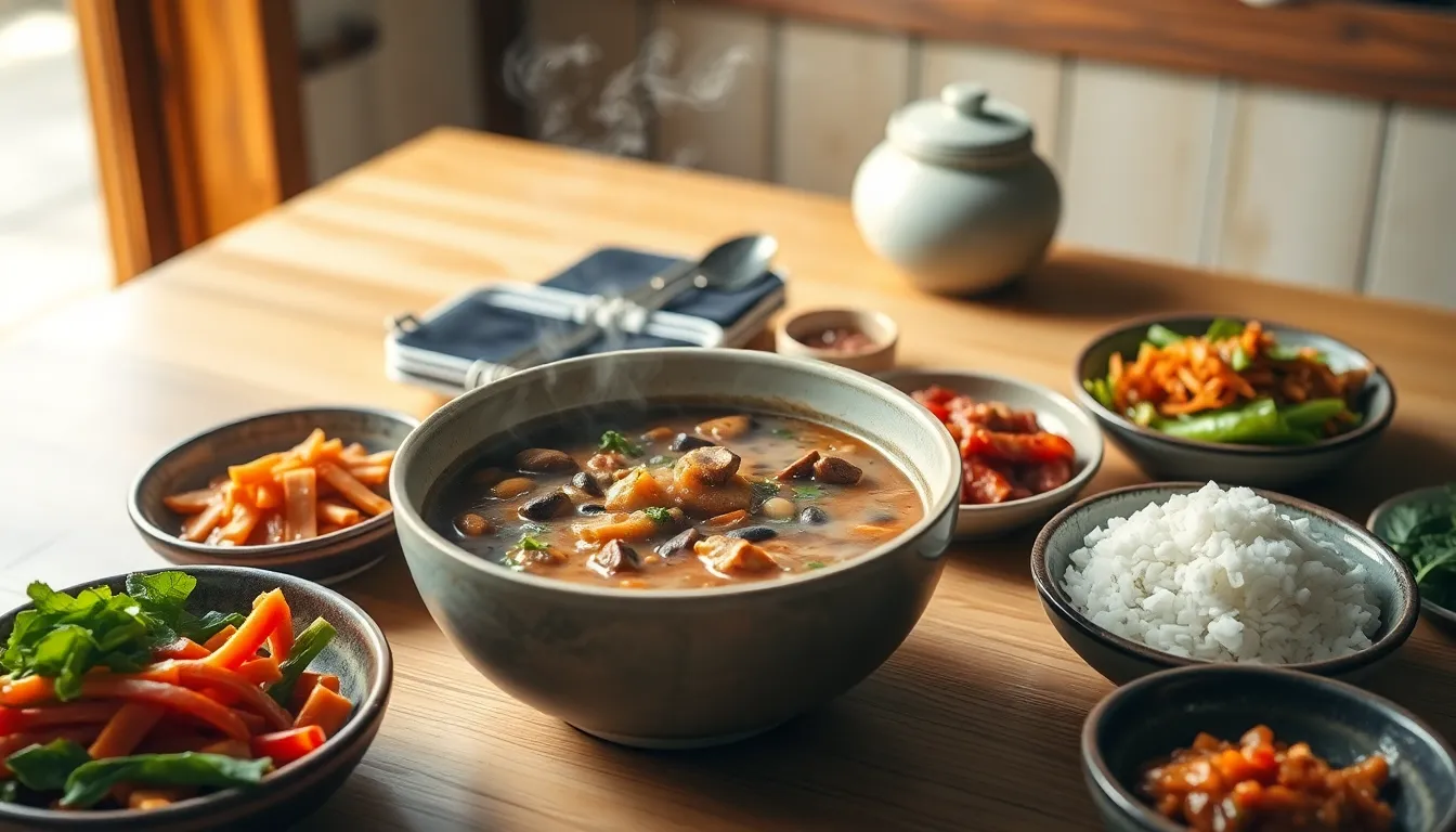 건강한 집밥 백반 상차림