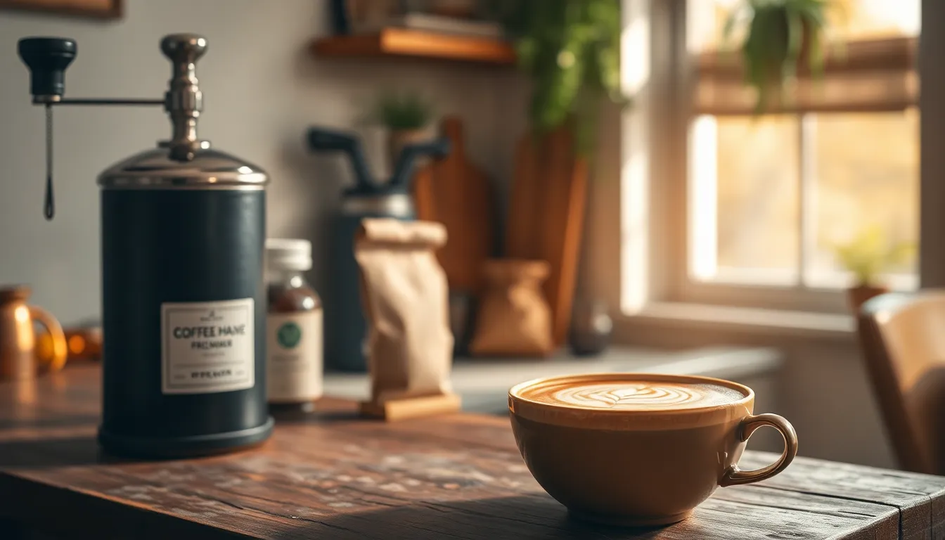 다양한 홈카페 커피머신이 진열된 모습