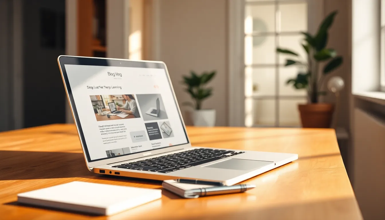 워드프레스 블로그 생성 과정 이미지