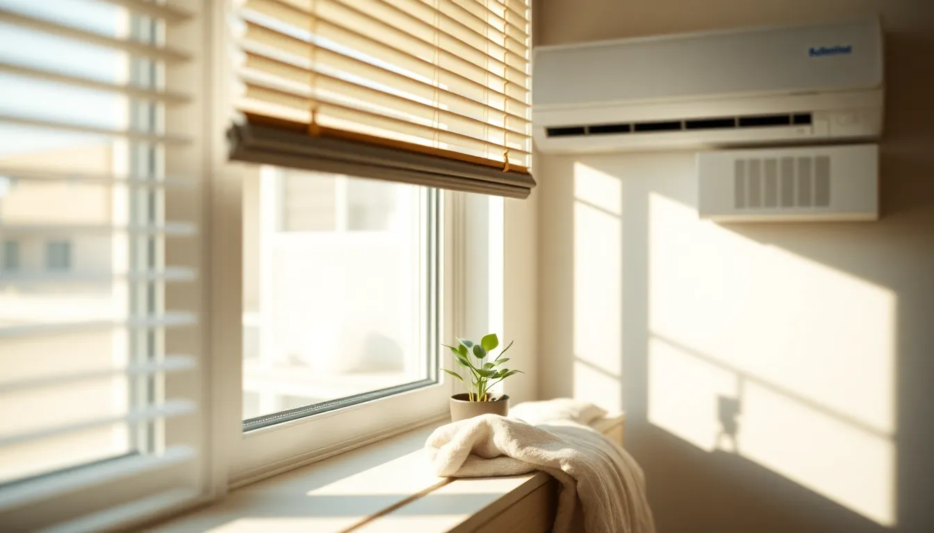 에어컨 설치 모습